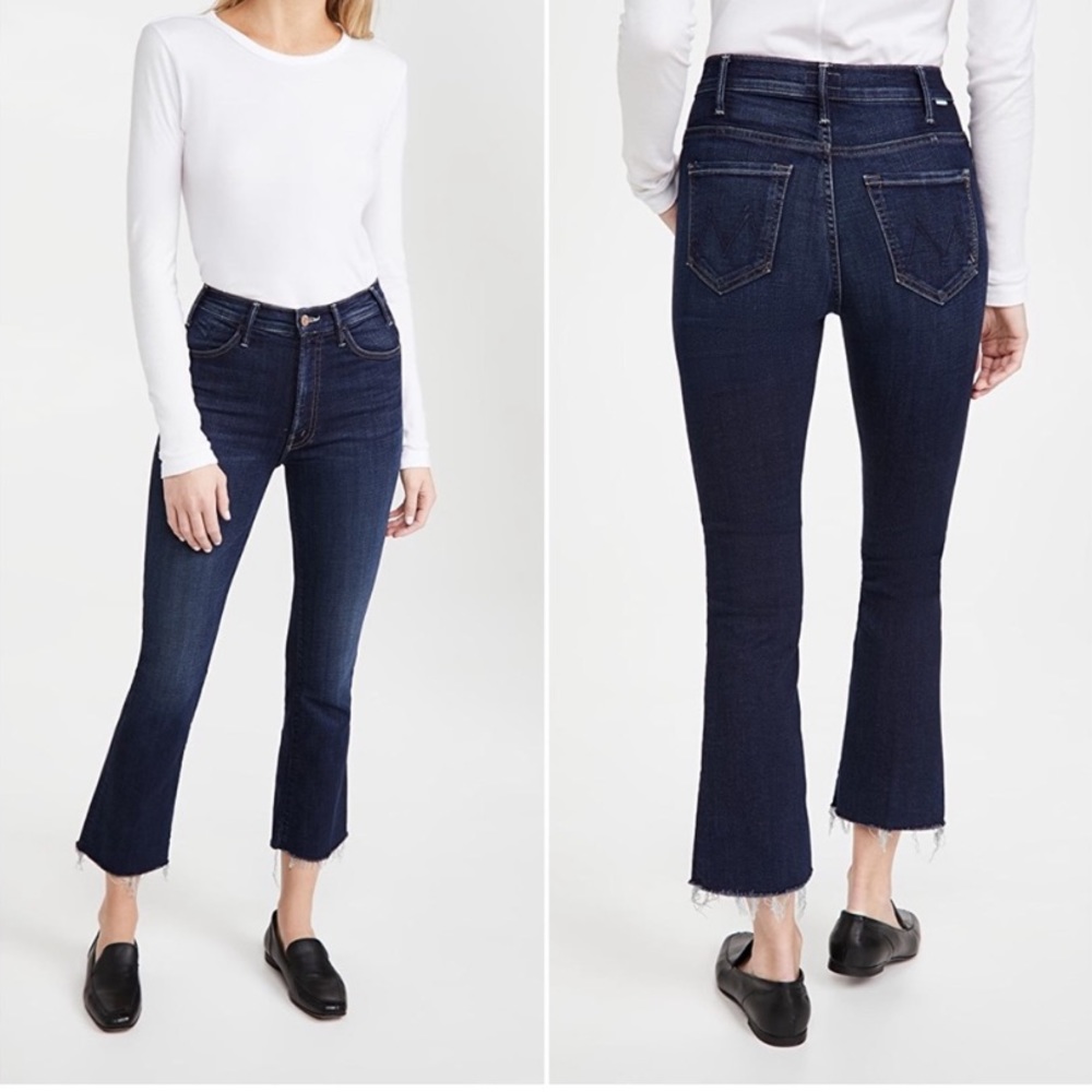 MOTHER The Hustler Ankle Fray Jean in Bombay Lost and Found